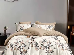 Lenjerie finet 6 piese, crem cu crengute LFS_B128B